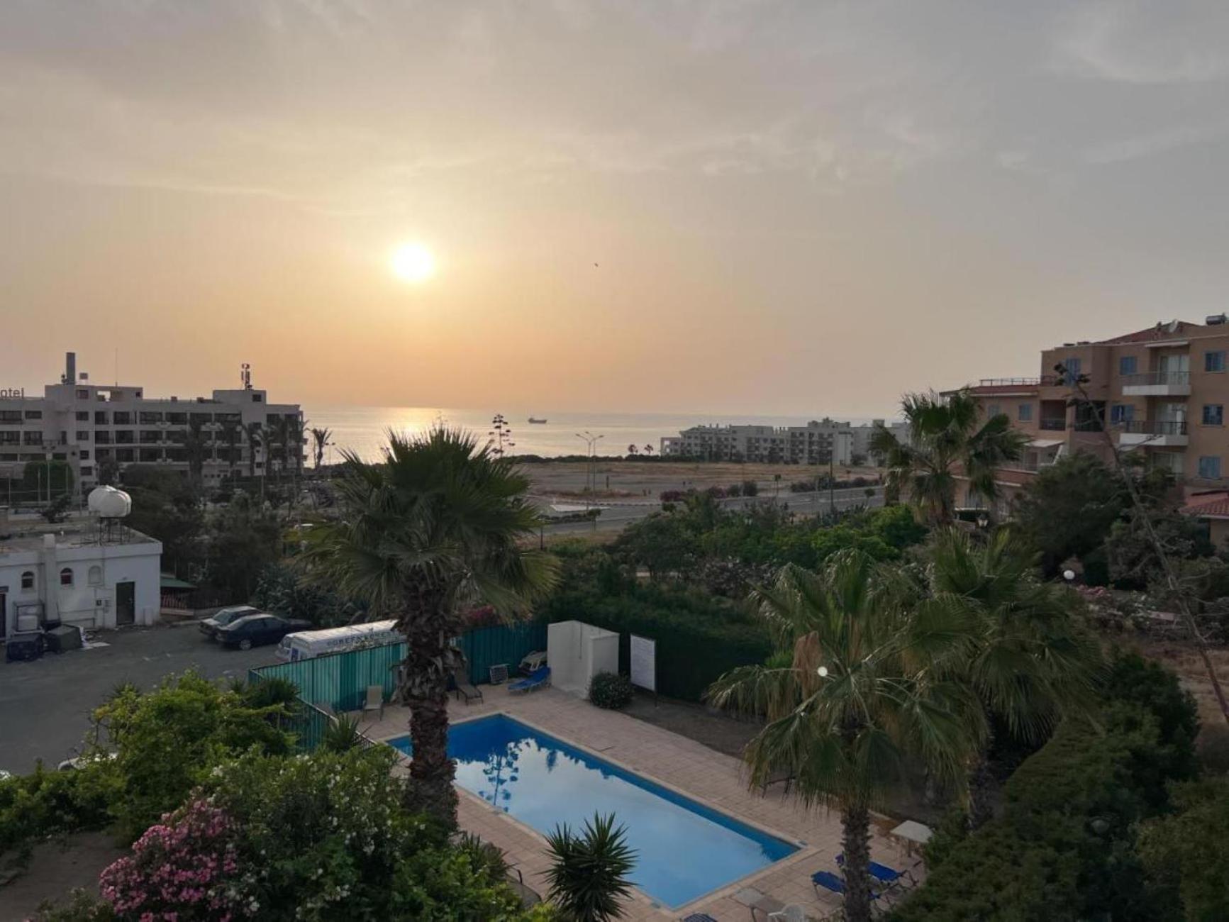 H&O Diamond Complex Sea View Apartment Pafos Zewnętrze zdjęcie